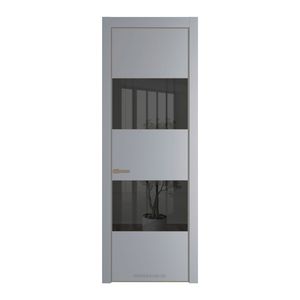 22 PE с вставкой из стекла зеркало grey Смоки с алюминиевой кромкой Шампань