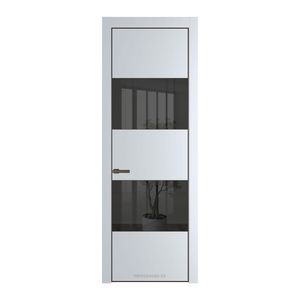 22 PE с вставкой из стекла зеркало grey Вайт с алюминиевой кромкой Деорэ