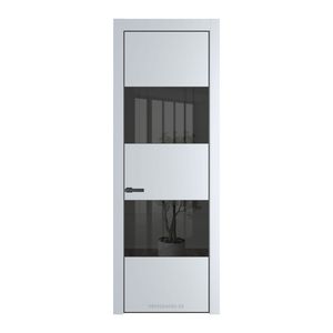 22 PE с вставкой из стекла зеркало grey Вайт с алюминиевой кромкой Серая Ночь