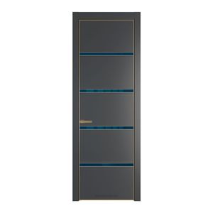 23 PE с вставкой из стекла зеркало blue Графит с алюминиевой кромкой Золото