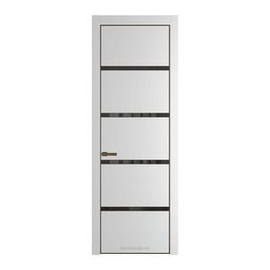 23 PE с вставкой из стекла зеркало grey Крем Вайт с алюминиевой кромкой Деорэ