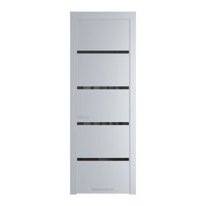 23 PE с вставкой из стекла зеркало grey Лайт Грей с алюминиевой кромкой Матовая