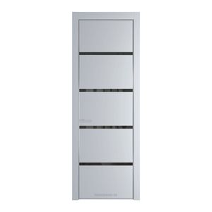 23 PE с вставкой из стекла зеркало grey Лайт Грей с алюминиевой кромкой Серебро