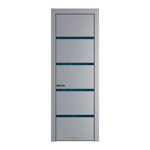 23 PE с вставкой из стекла зеркало blue Смоки с алюминиевой кромкой Деорэ