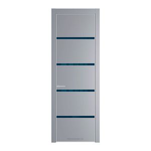 23 PE с вставкой из стекла зеркало blue Смоки с алюминиевой кромкой Матовая