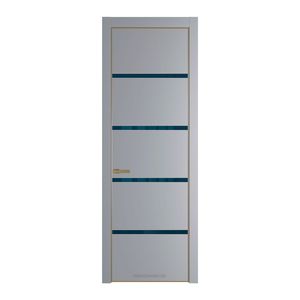 23 PE с вставкой из стекла зеркало blue Смоки с алюминиевой кромкой Золото