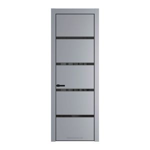 23 PE с вставкой из стекла зеркало grey Смоки с алюминиевой кромкой Черный