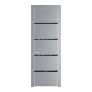 23 PE с вставкой из стекла зеркало grey Смоки с алюминиевой кромкой Матовая