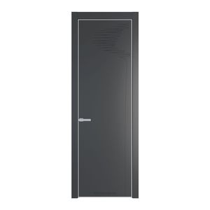 25 PE с фрезерованным рисунком Графит с алюминиевой кромкой Матовая
