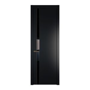 18 PW Блэк Lacobel Черный лак молдинг Деорэ