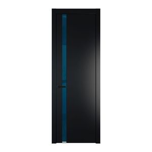 18 PW Блэк Зеркало Blue молдинг Черный матовый