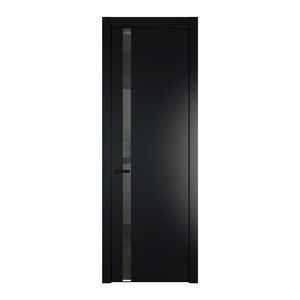 18 PW Блэк Зеркало Grey молдинг Черный матовый