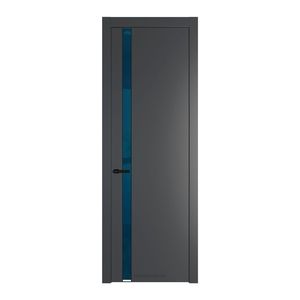18 PW Графит Зеркало Blue молдинг Черный матовый