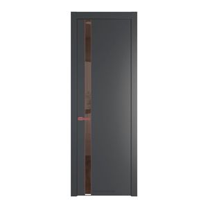 18 PW Графит Зеркало Bronza молдинг Красный антрацит