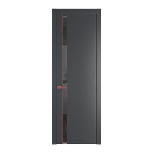 18 PW Графит Зеркало Grey молдинг Красный антрацит