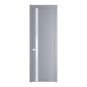 18 PW Смоки Lacobel Белый лак молдинг Вайт