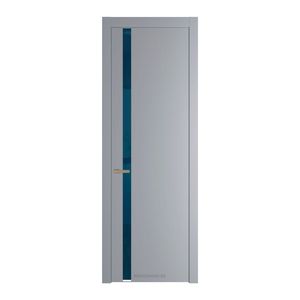 18 PW Смоки Зеркало Blue молдинг Никель матовый