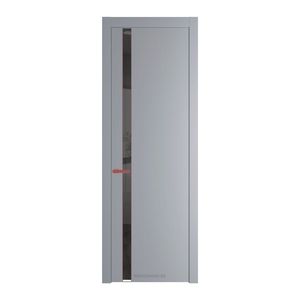 18 PW Смоки Зеркало Grey молдинг Красный антрацит
