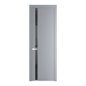 18 PW Смоки Зеркало Grey молдинг Вайт