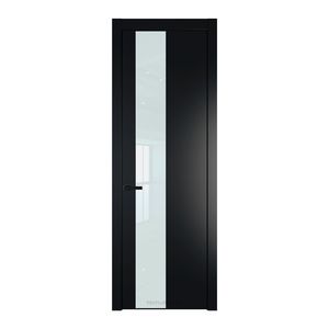 19 PW Блэк Lacobel Белый лак молдинг Черный матовый