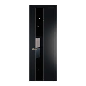 19 PW Блэк Lacobel Черный лак молдинг Шампань
