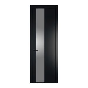 19 PW Блэк Lacobel Серебряный лак молдинг Черный матовый