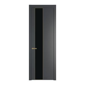 19 PW Графит Монохром черный молдинг Золото