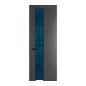 19 PW Графит Зеркало Blue молдинг Черный матовый