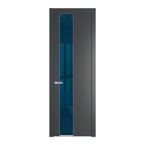 19 PW Графит Зеркало Blue молдинг Серебро