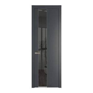19 PW Графит Зеркало Grey молдинг Никель матовый