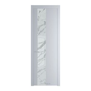 19 PW Лайт Грей Нефи белый узор серебро молдинг Серебро