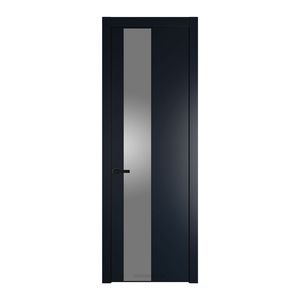 19 PW Нэви Блу Lacobel Серебряный лак молдинг Черный матовый