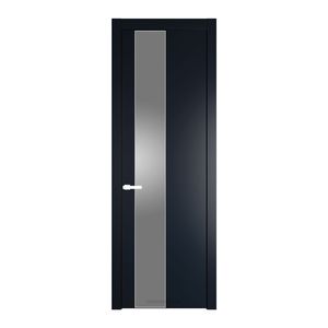 19 PW Нэви Блу Lacobel Серебряный лак молдинг Вайт