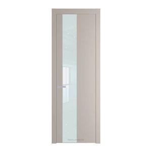 19 PW Сэнд Lacobel Белый лак молдинг Серебро