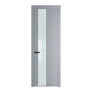 19 PW Смоки Lacobel Белый лак молдинг Черный матовый