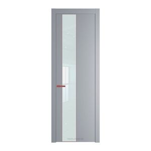 19 PW Смоки Lacobel Белый лак молдинг Красный антрацит