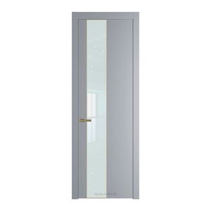 19 PW Смоки Lacobel Белый лак молдинг Золото