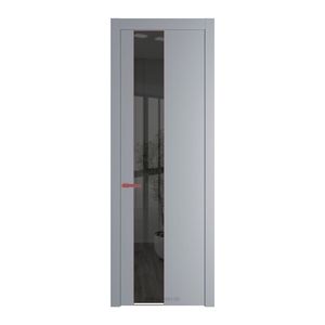 19 PW Смоки Зеркало Grey молдинг Красный антрацит