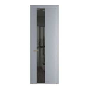 19 PW Смоки Зеркало Grey молдинг Никель матовый