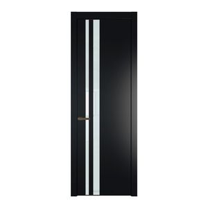 20 PW Блэк Lacobel Белый лак молдинг Деорэ