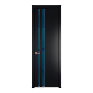 20 PW Блэк Зеркало Blue молдинг Красный антрацит