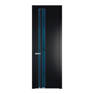 20 PW Блэк Зеркало Blue молдинг Серебро