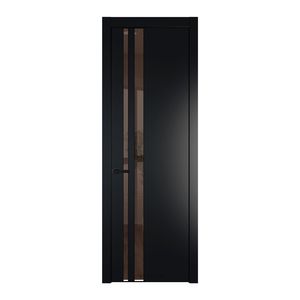 20 PW Блэк Зеркало Bronza молдинг Черный матовый