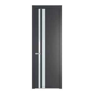 20 PW Графит Lacobel Белый лак молдинг Серебро