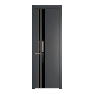 20 PW Графит Lacobel Черный лак молдинг Золото