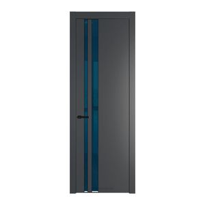 20 PW Графит Зеркало Blue молдинг Черный матовый