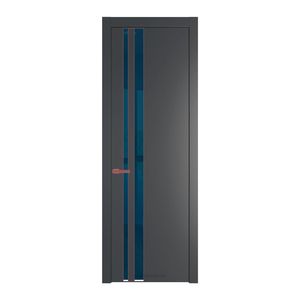 20 PW Графит Зеркало Blue молдинг Красный антрацит