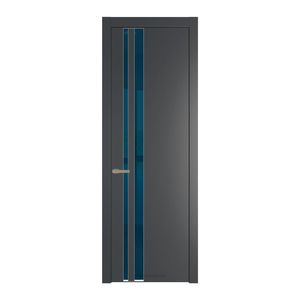 20 PW Графит Зеркало Blue молдинг Никель матовый