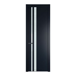20 PW Нэви Блу Lacobel Белый лак молдинг Серая ночь