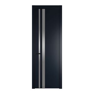 20 PW Нэви Блу Lacobel Серебряный лак молдинг Черный матовый